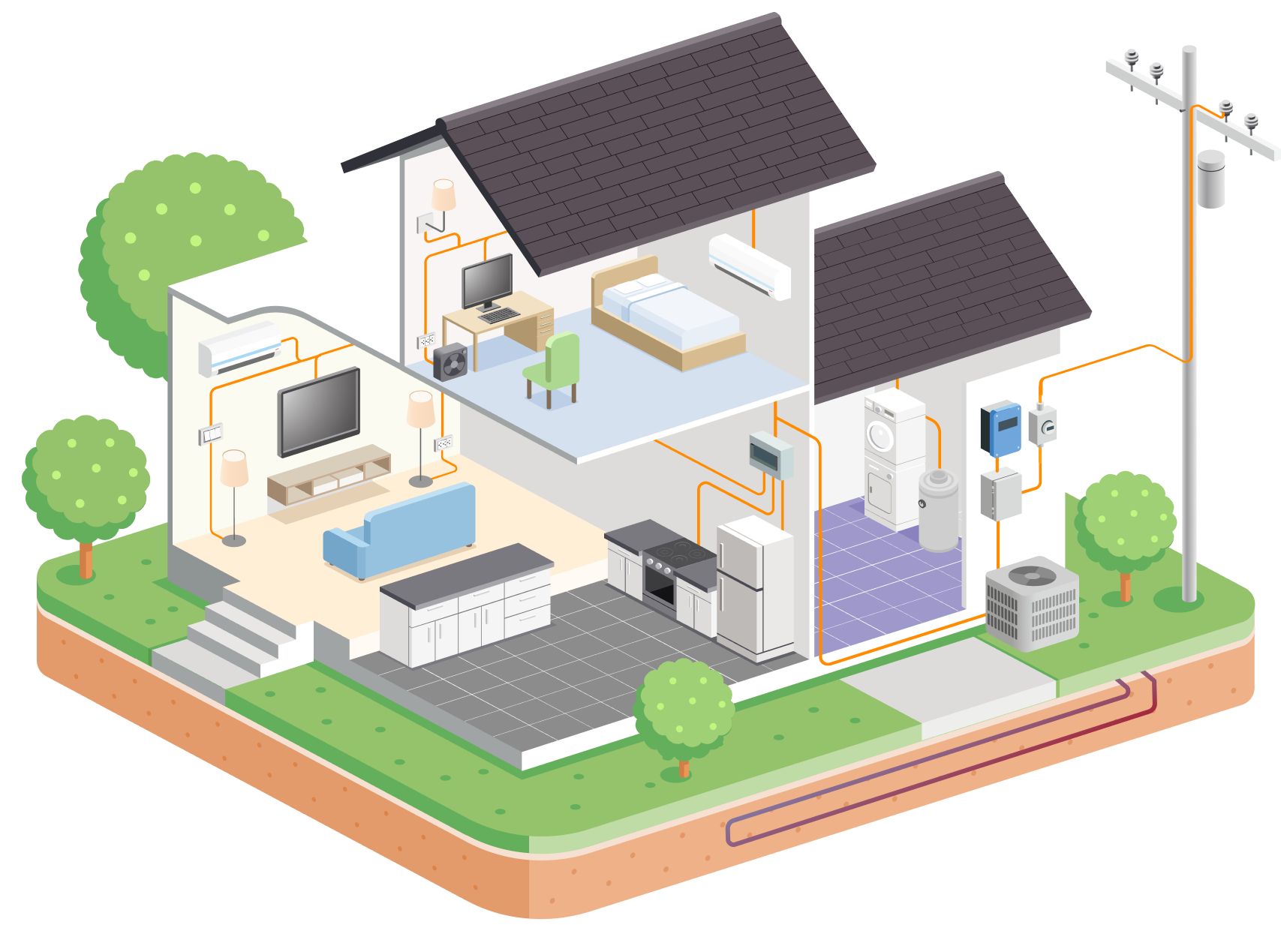 Isometric Rendering of a Home